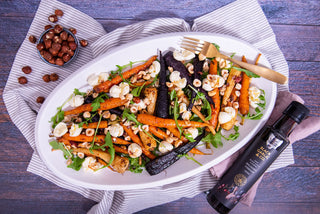 Honey and Balsamic Roasted Carrots and Parsnips