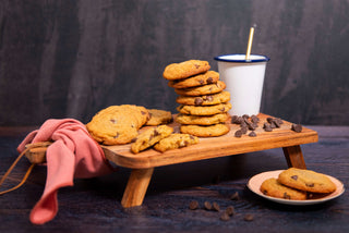 Black Garlic and Choc Chip Cookies