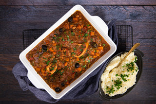 Black Garlic Osso Bucco and Mash