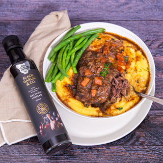Slow Cooked Balsamic Beef Cheeks
