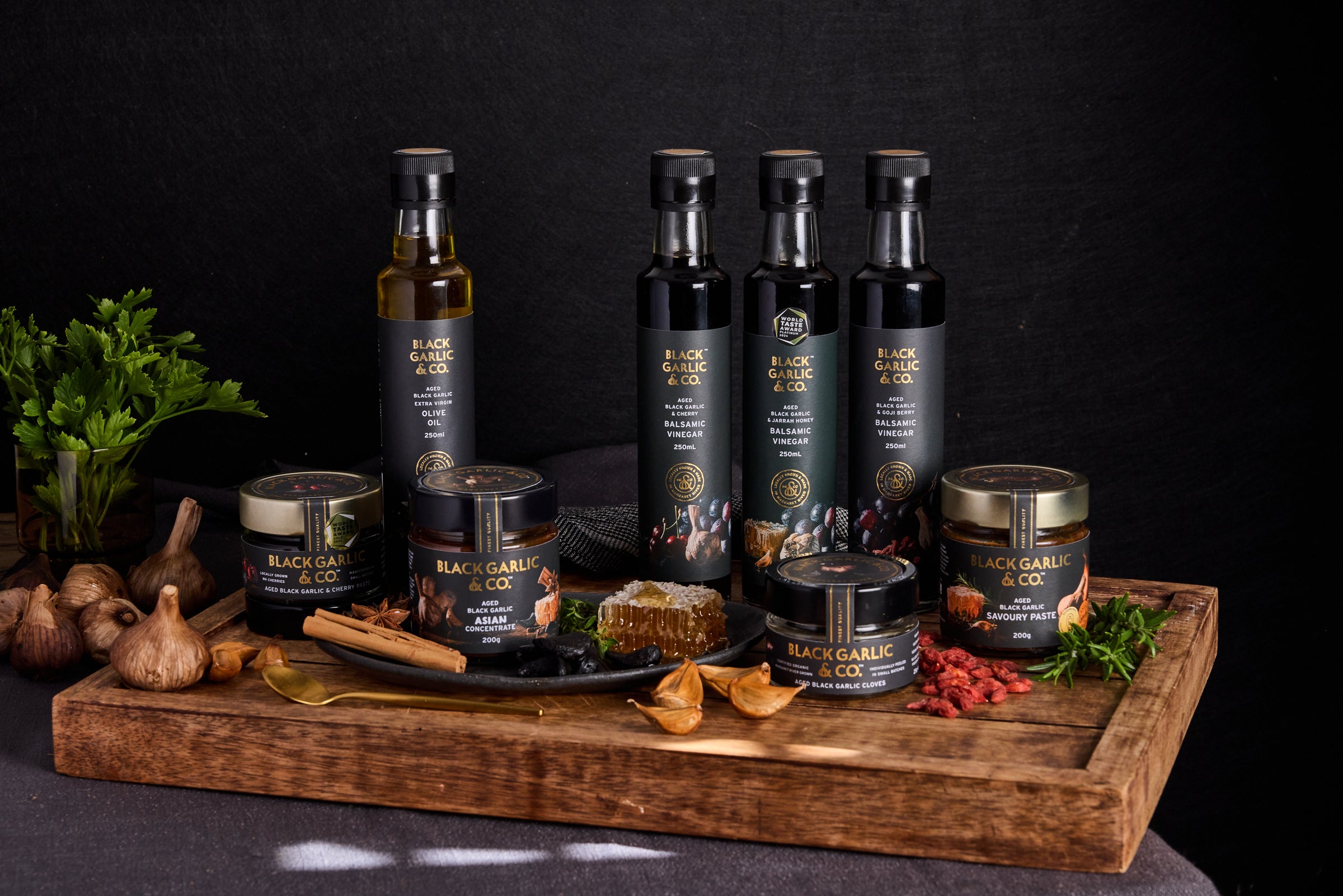 Western Australia’s True Original Black Garlic.
