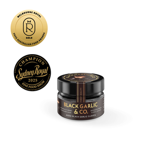 Aged Black Garlic Cloves – Sweet & Savoury Gourmet Garlic