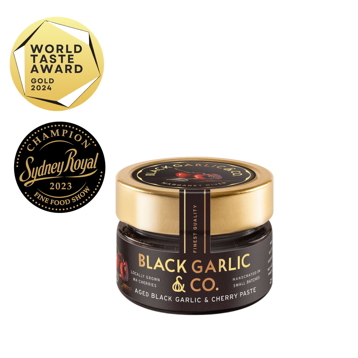 Black Garlic & Co - Aged Black Garlic & Cherry Paste