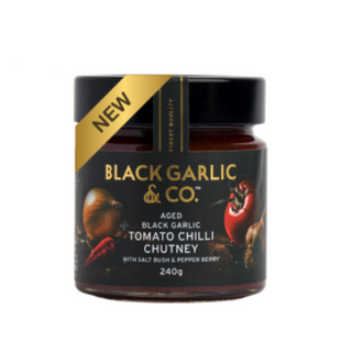 Aged Black Garlic Tomato Chilli Chutney 200 gm