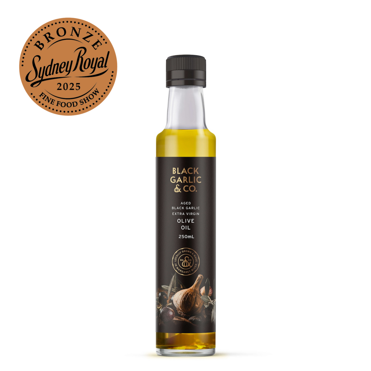 Aged Black Garlic Olive Oil 250ml