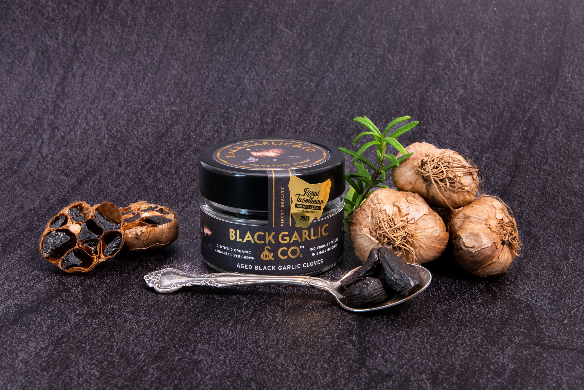 Western Australia’s True Original Black Garlic.