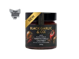 Aged Black Garlic Tomato Chilli Chutney 200 gm